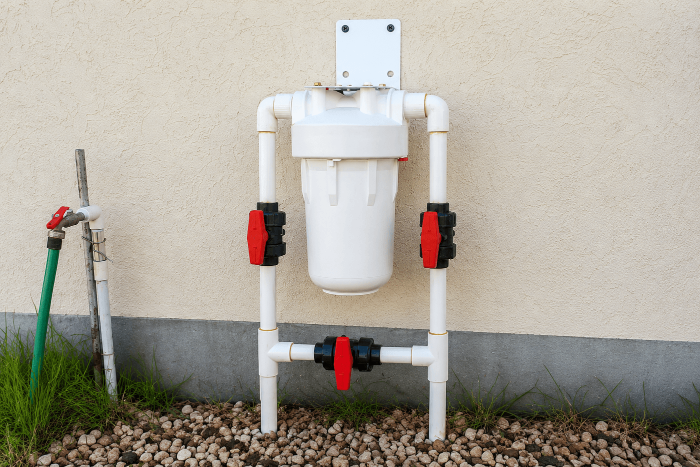 Three stage water purification system