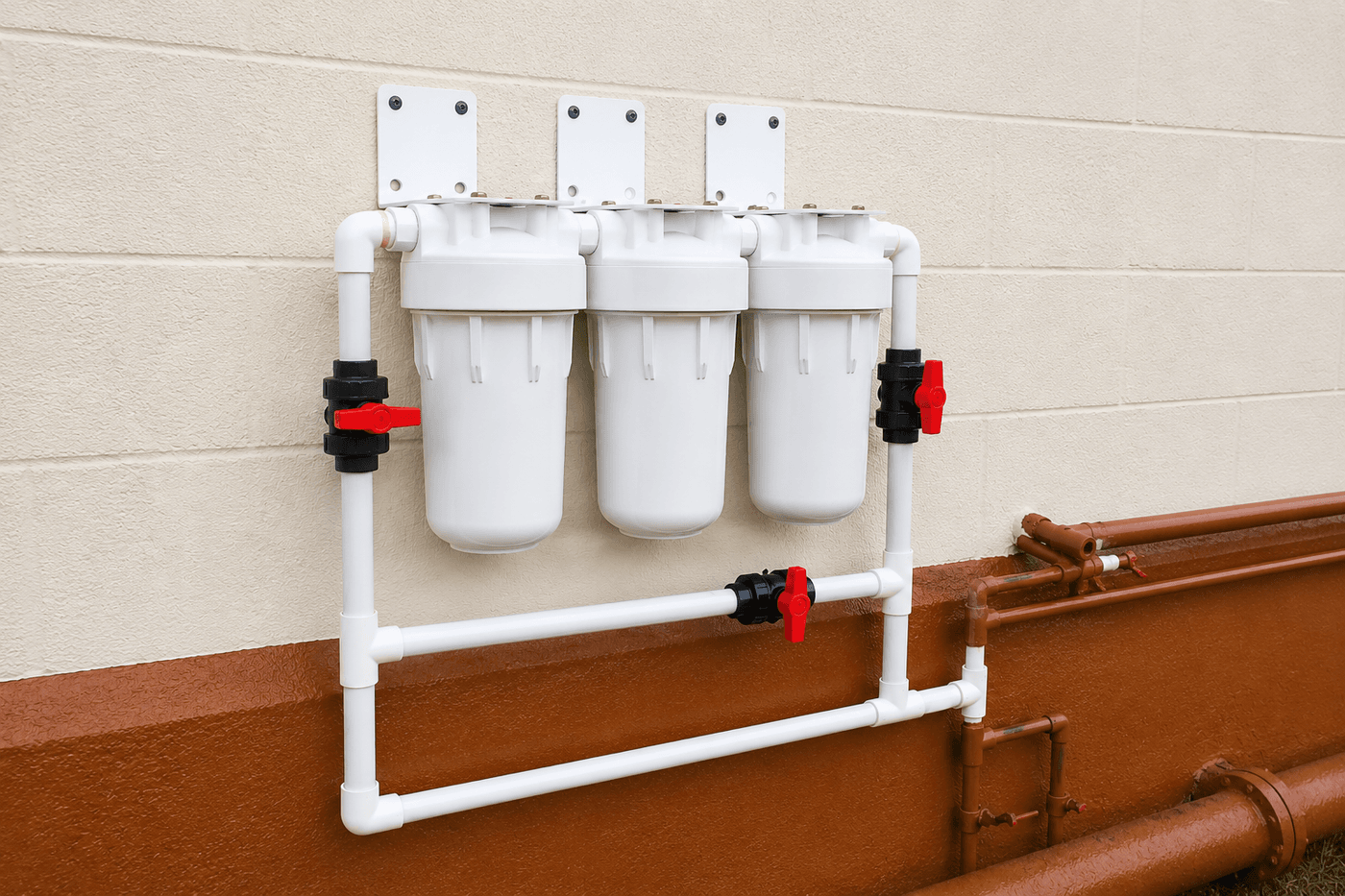 Three Stage Water Purification System